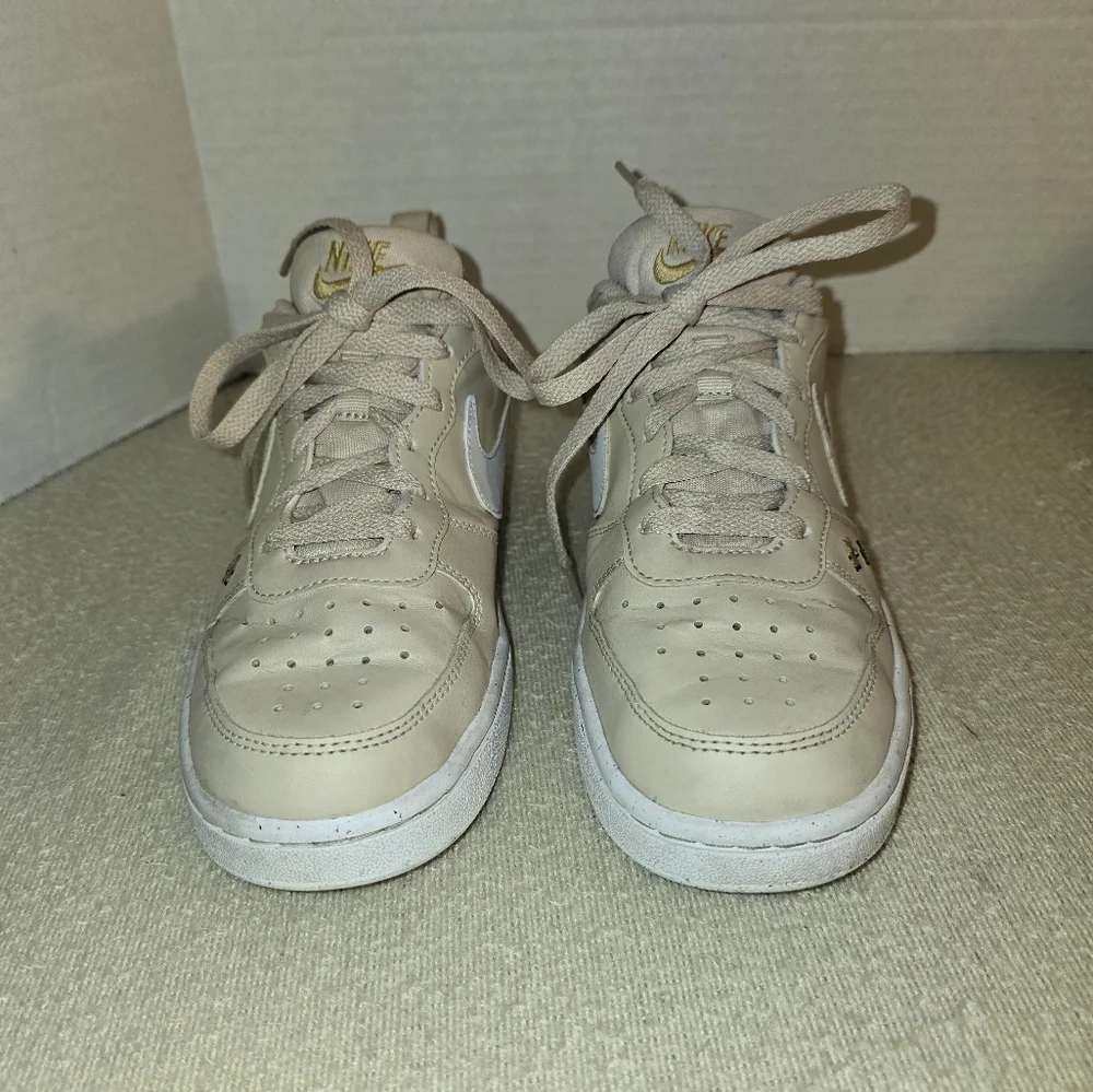 Nike Court Borough Low Recraft SE Embroidered Floral Big Girls sz 5.5Y/38